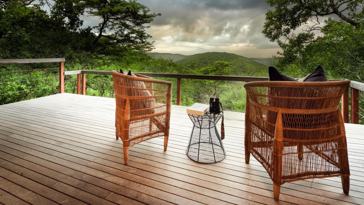 Sungulwane Private Game Lodge Hluhluwe Bagian luar foto