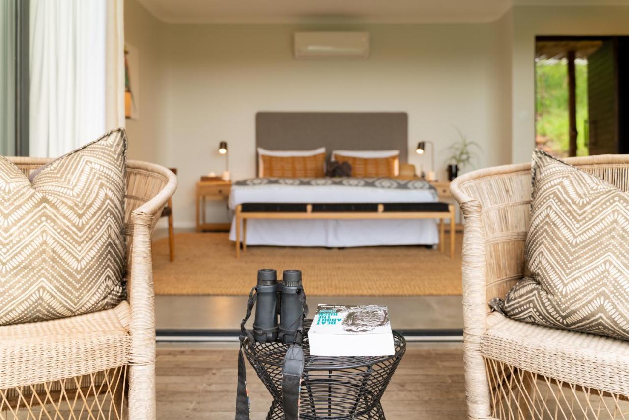 Sungulwane Private Game Lodge Hluhluwe Bagian luar foto