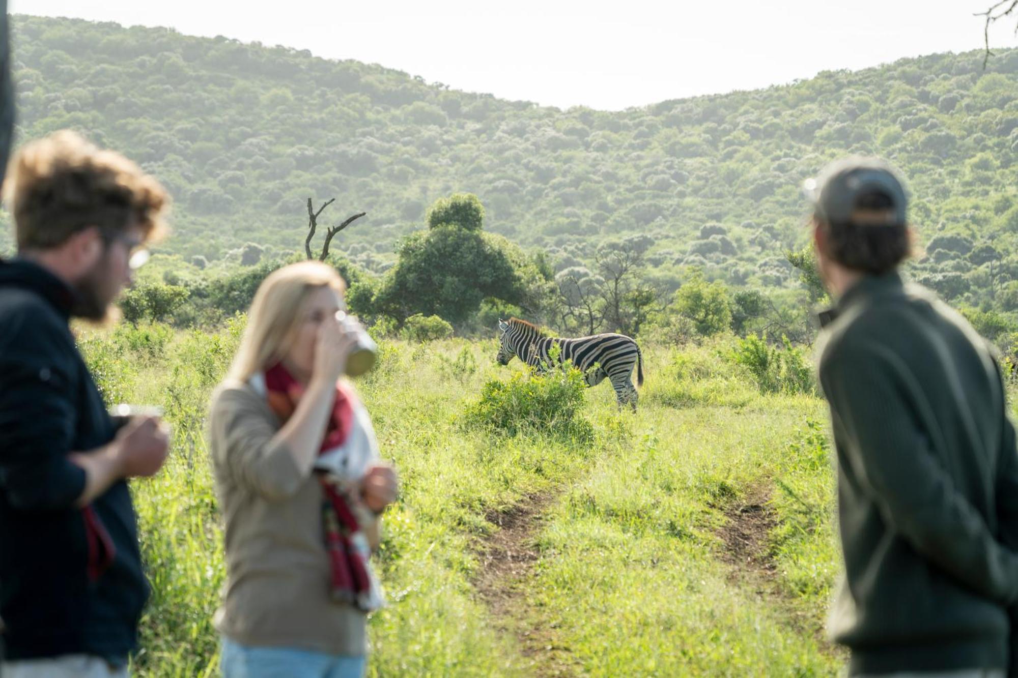Sungulwane Private Game Lodge Hluhluwe Bagian luar foto